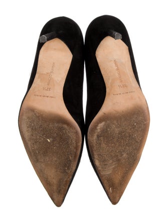 Manolo Blahnik Suede Pumps