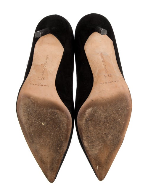 Manolo Blahnik Suede Pumps