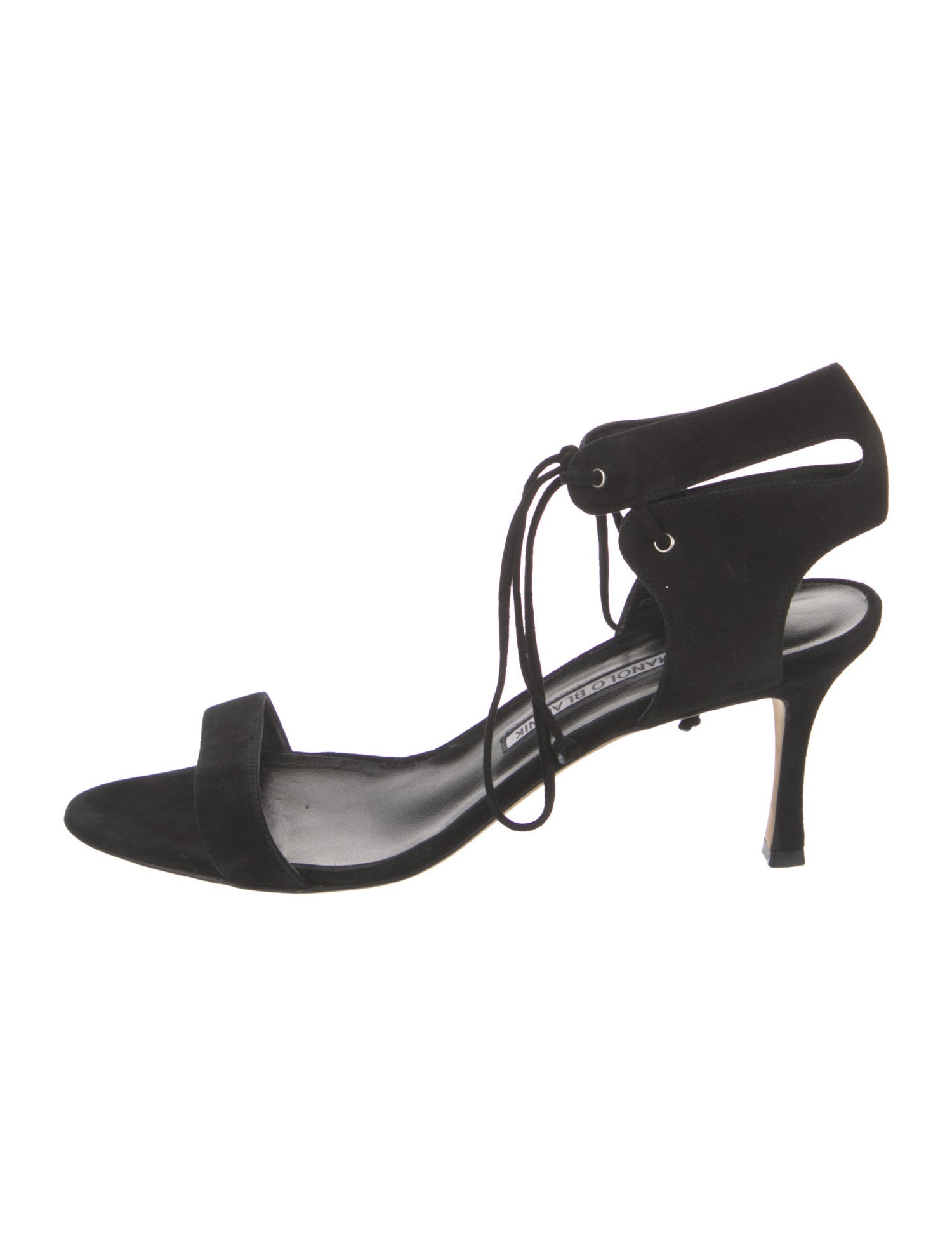 Manolo Blahnik Suede Sandals