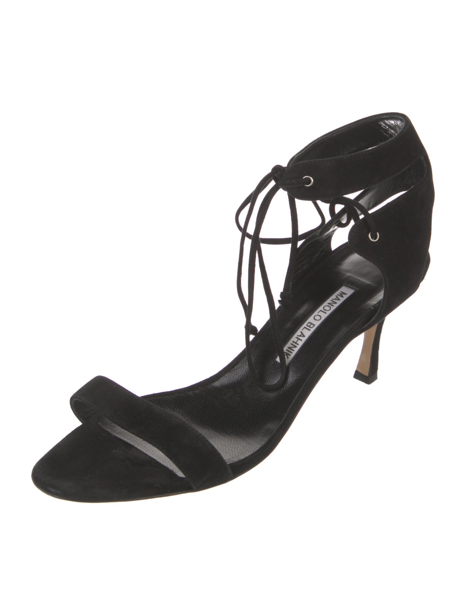 Manolo Blahnik Suede Sandals