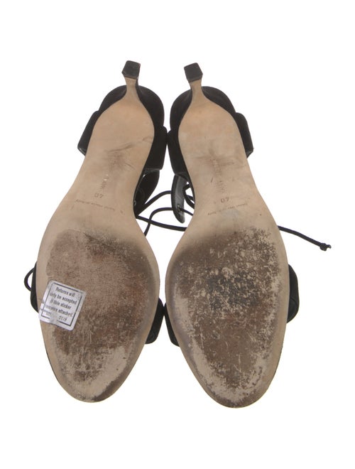 Manolo Blahnik Suede Sandals