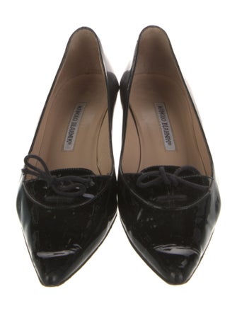 Manolo Blahnik Patent Leather Pumps