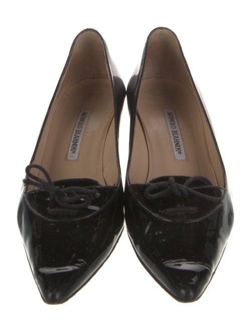 Manolo Blahnik Patent Leather Pumps