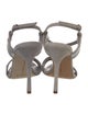 Manolo Blahnik Suede Slingback Sandals