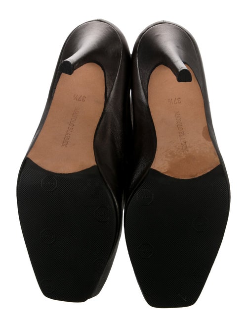 Manolo Blahnik Leather Boots