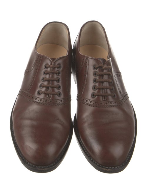 Manolo Blahnik Leather Brogues