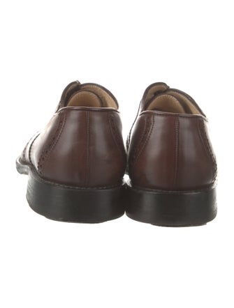 Manolo Blahnik Leather Brogues