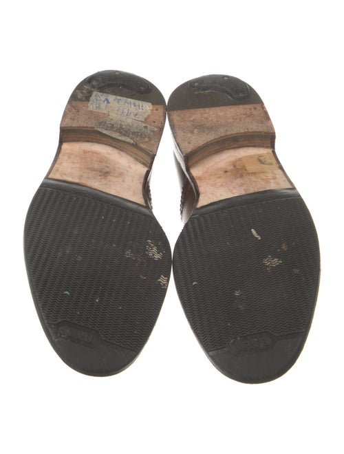 Manolo Blahnik Leather Brogues