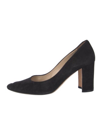 Manolo Blahnik Suede Pumps