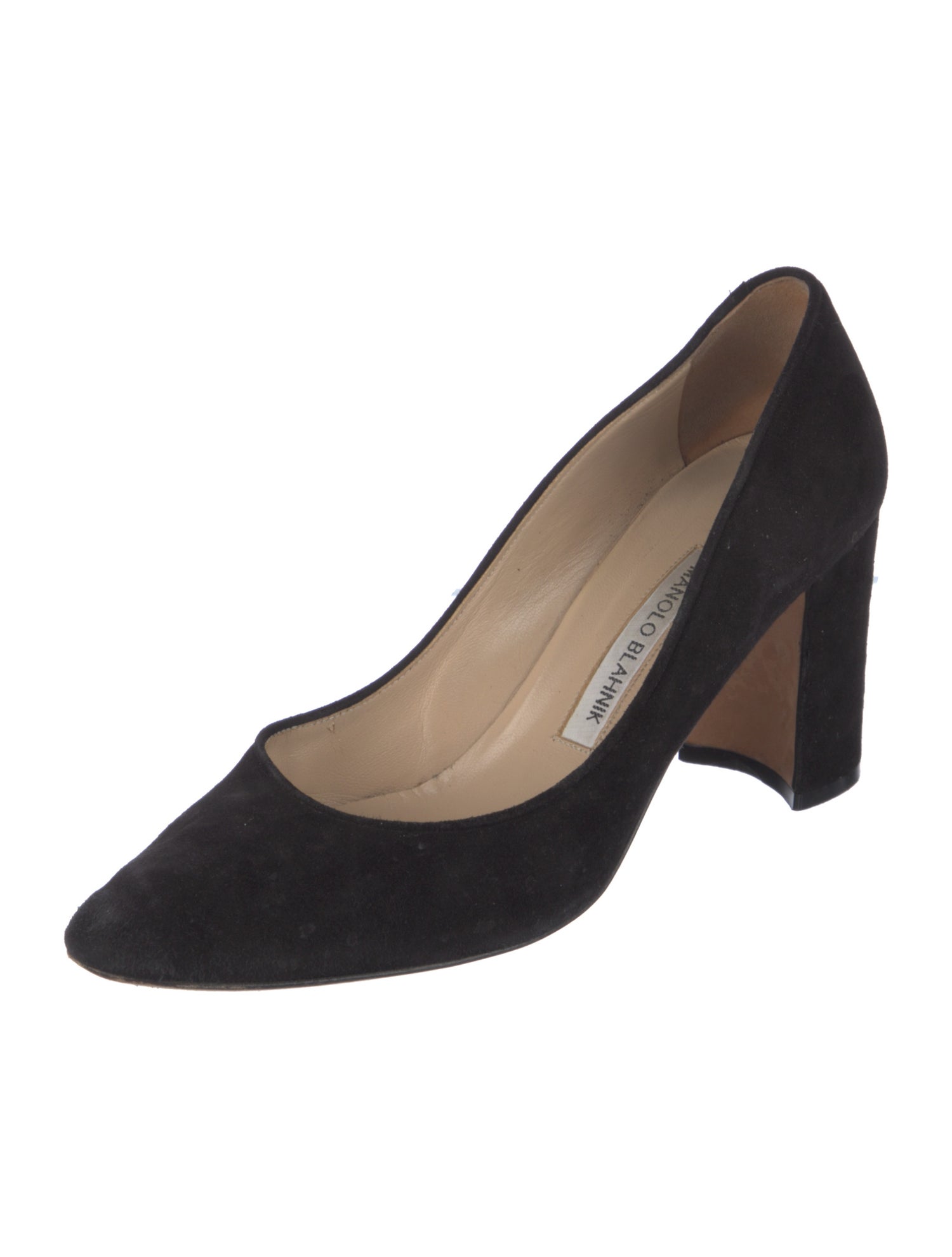 Manolo Blahnik Suede Pumps