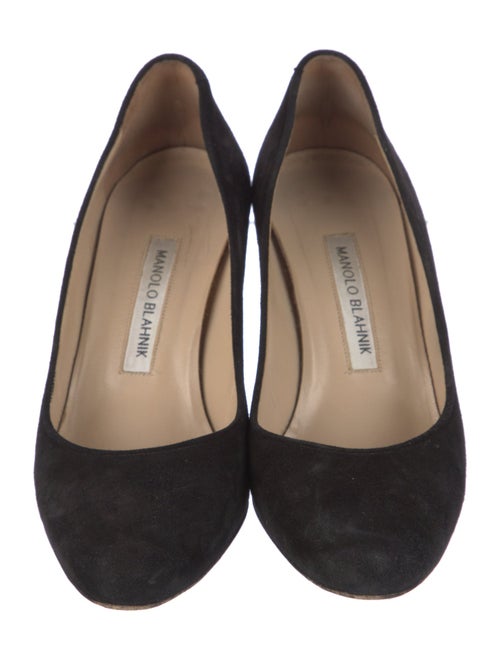 Manolo Blahnik Suede Pumps