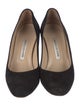 Manolo Blahnik Suede Pumps