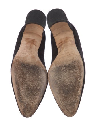 Manolo Blahnik Suede Pumps