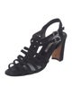 Manolo Blahnik Suede Gladiator Sandals