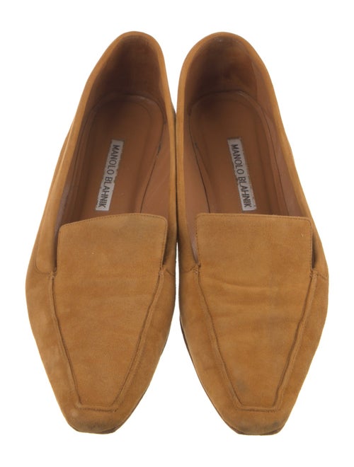 Manolo Blahnik Suede Loafers