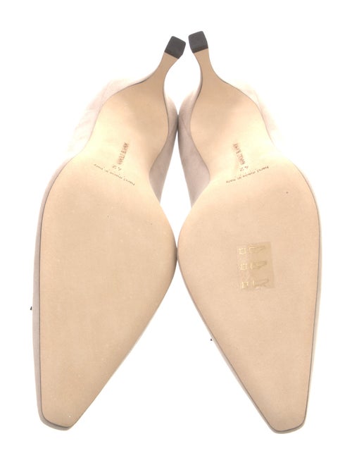 Manolo Blahnik Suede Pumps