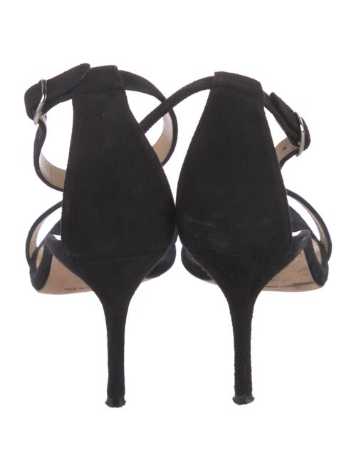 Manolo Blahnik Suede Sandals