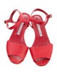 Manolo Blahnik Leather Sandals