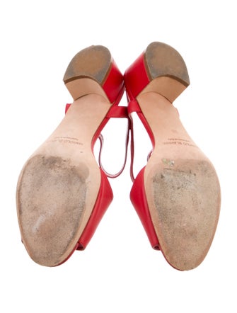 Manolo Blahnik Leather Sandals