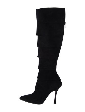 Manolo Blahnik Suede Boots