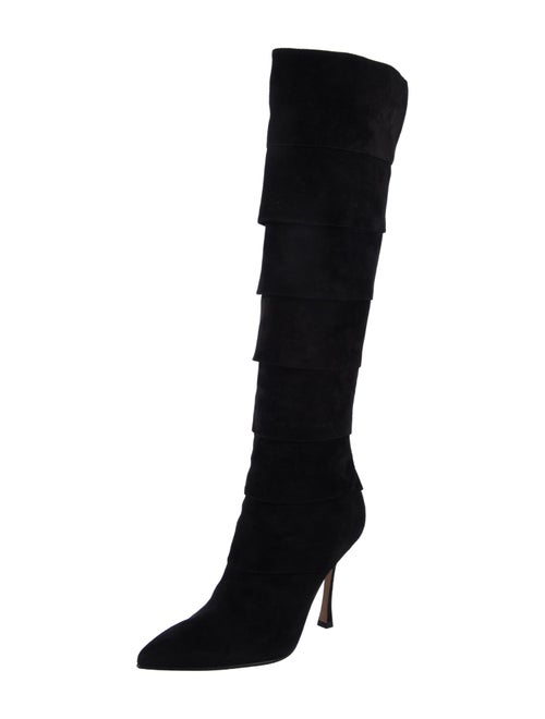 Manolo Blahnik Suede Boots