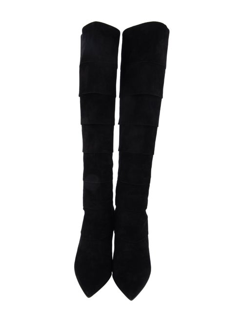 Manolo Blahnik Suede Boots