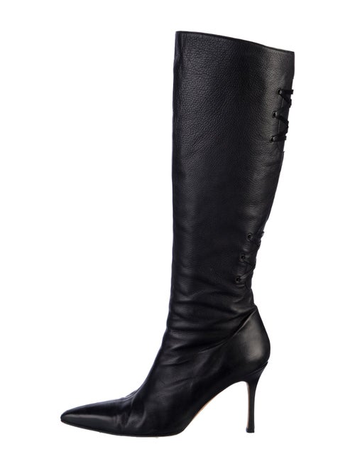 Manolo Blahnik Leather Boots
