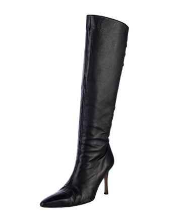 Manolo Blahnik Leather Boots