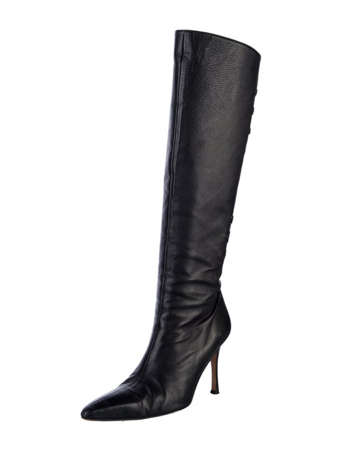Manolo Blahnik Leather Boots
