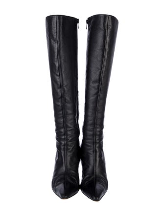 Manolo Blahnik Leather Boots