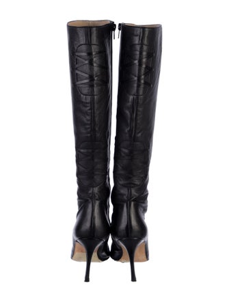 Manolo Blahnik Leather Boots