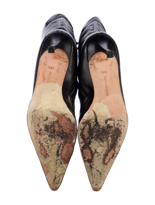 Manolo Blahnik Leather Boots