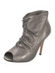 Manolo Blahnik Leather Lace-Up Boots