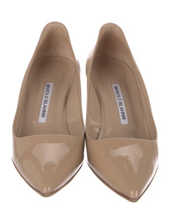 Manolo Blahnik Patent Leather Pumps