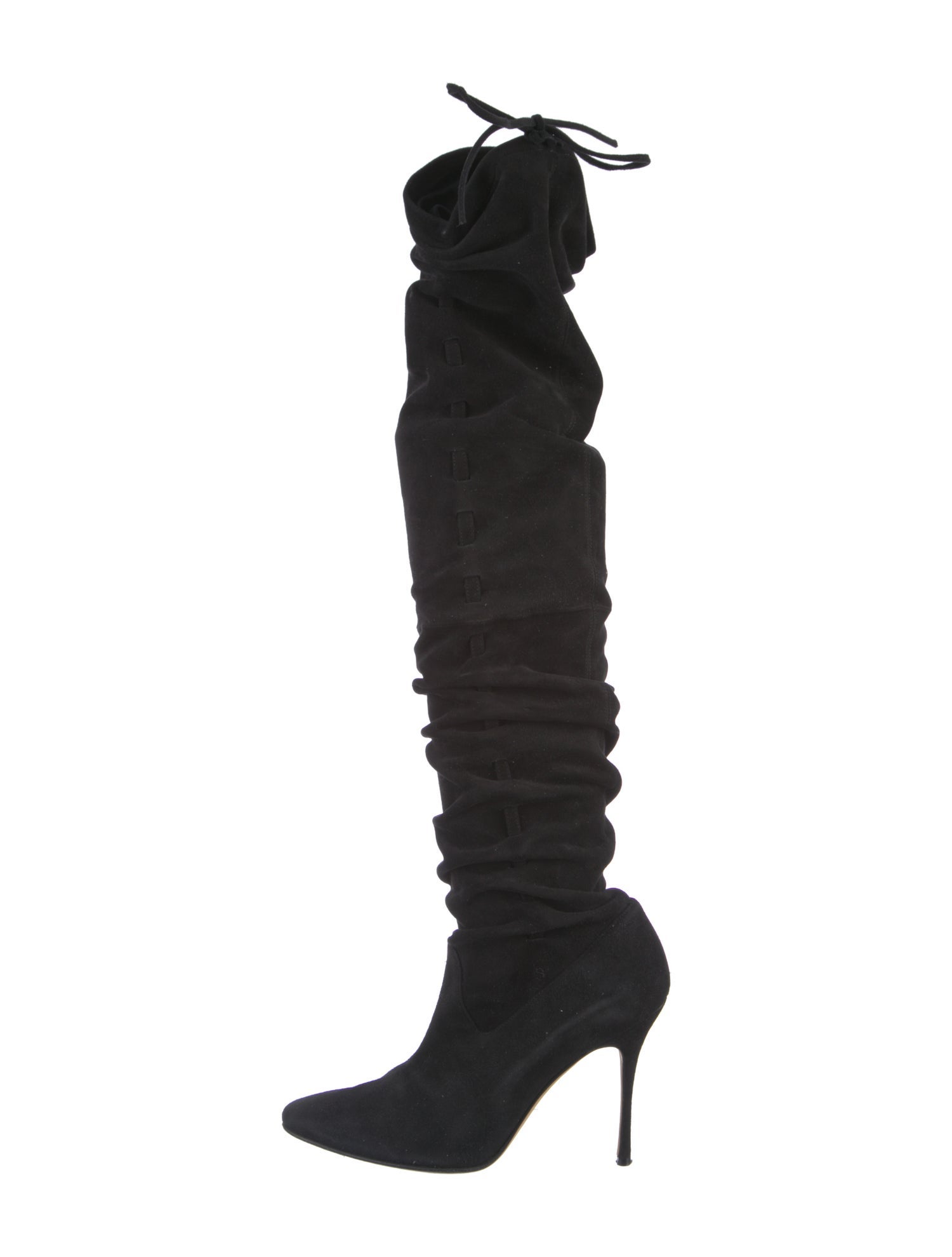 Manolo Blahnik Suede Boots