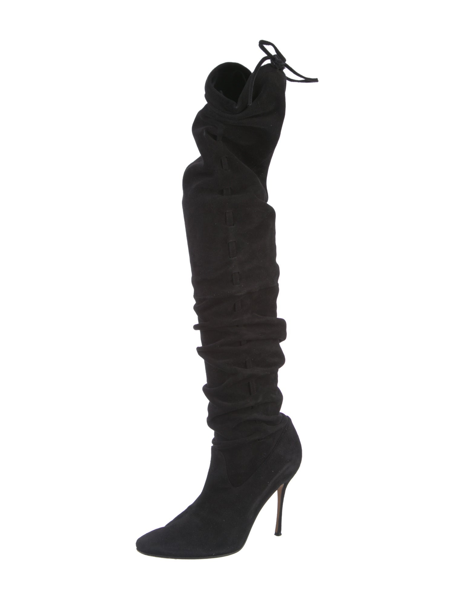 Manolo Blahnik Suede Boots