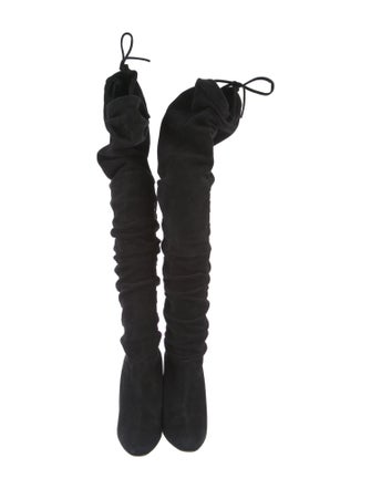 Manolo Blahnik Suede Boots