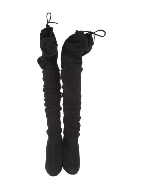 Manolo Blahnik Suede Boots