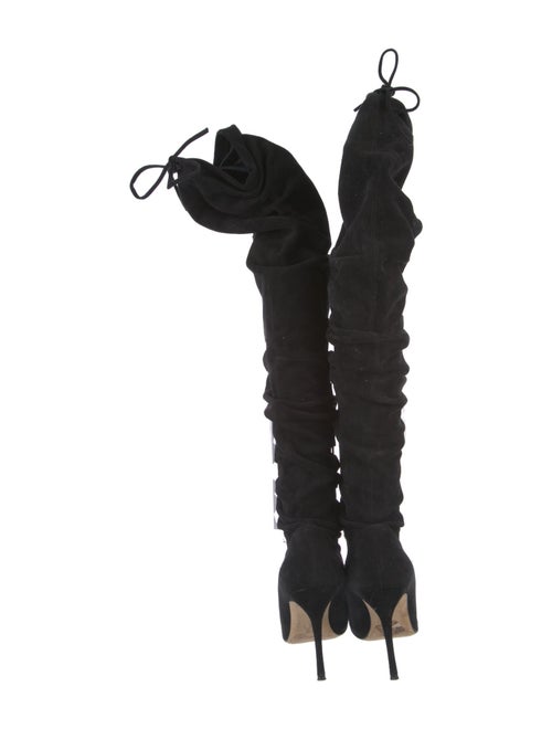 Manolo Blahnik Suede Boots