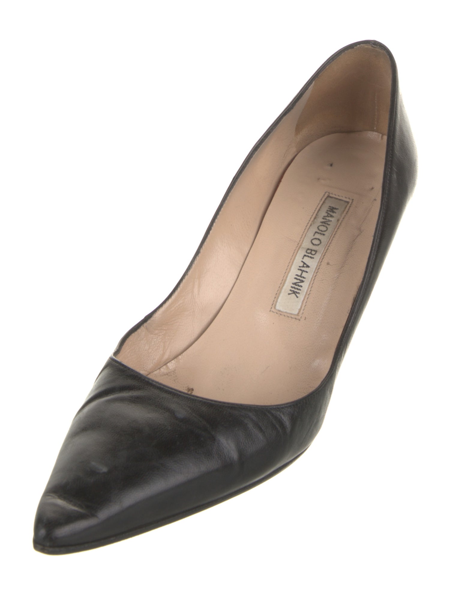 Manolo Blahnik Leather Pumps