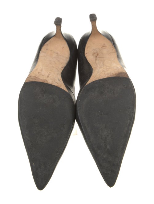 Manolo Blahnik Leather Pumps