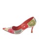 Manolo Blahnik Printed Pumps