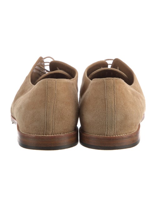 Manolo Blahnik Suede Oxfords