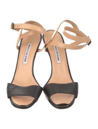 Manolo Blahnik Leather Sandals