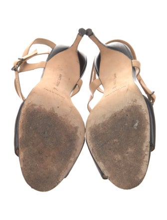Manolo Blahnik Leather Sandals