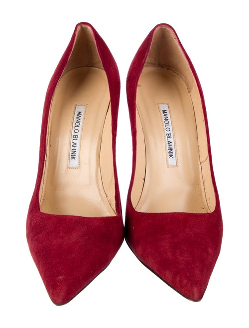 Manolo Blahnik Suede Pumps