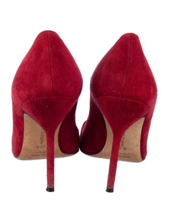 Manolo Blahnik Suede Pumps