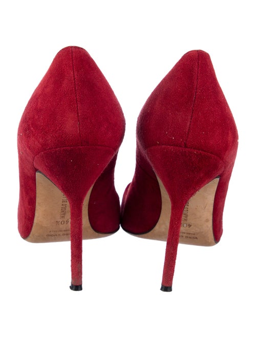 Manolo Blahnik Suede Pumps