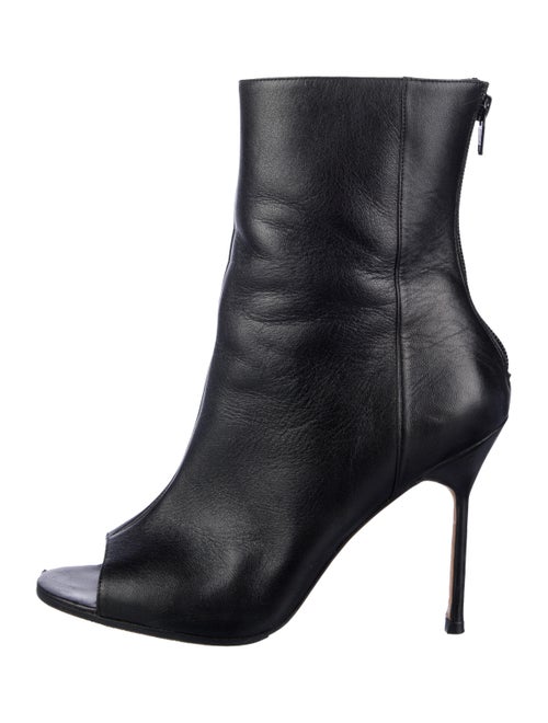 Manolo Blahnik Leather Boots