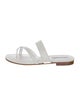 Manolo Blahnik Leather Slides